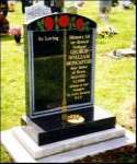Black Granite Memorial Image