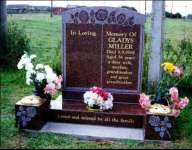 Red Granite Memorial Image