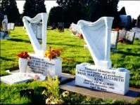 White Marble Memorial Image