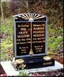 Black Granite Memorial Image