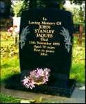 Black Granite Memorial Image